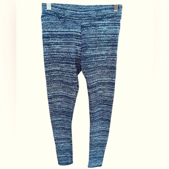 Pact Organic Cotton Blue Space Dye style Leggings size XS. - Picture 1 of 7